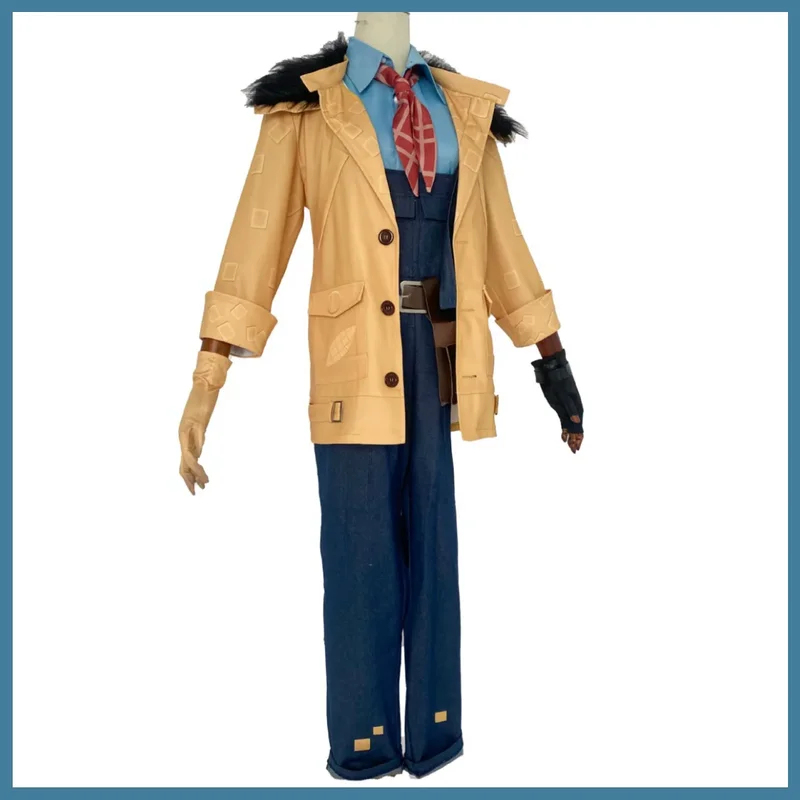 Trench Coat Men - 5;e,8\v,5/XQGame Identity Ⅴ Florian Brand Fire