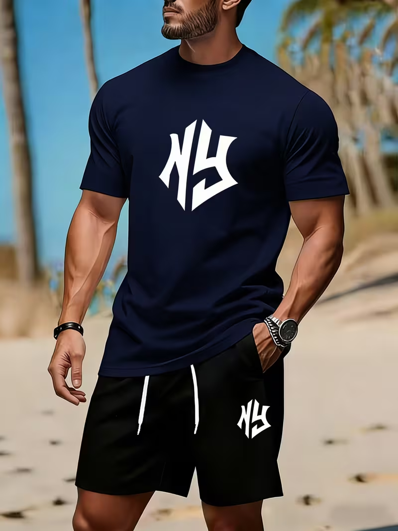 Men'S Fashion Videos - New Street Trendy Men's Summer Breathable