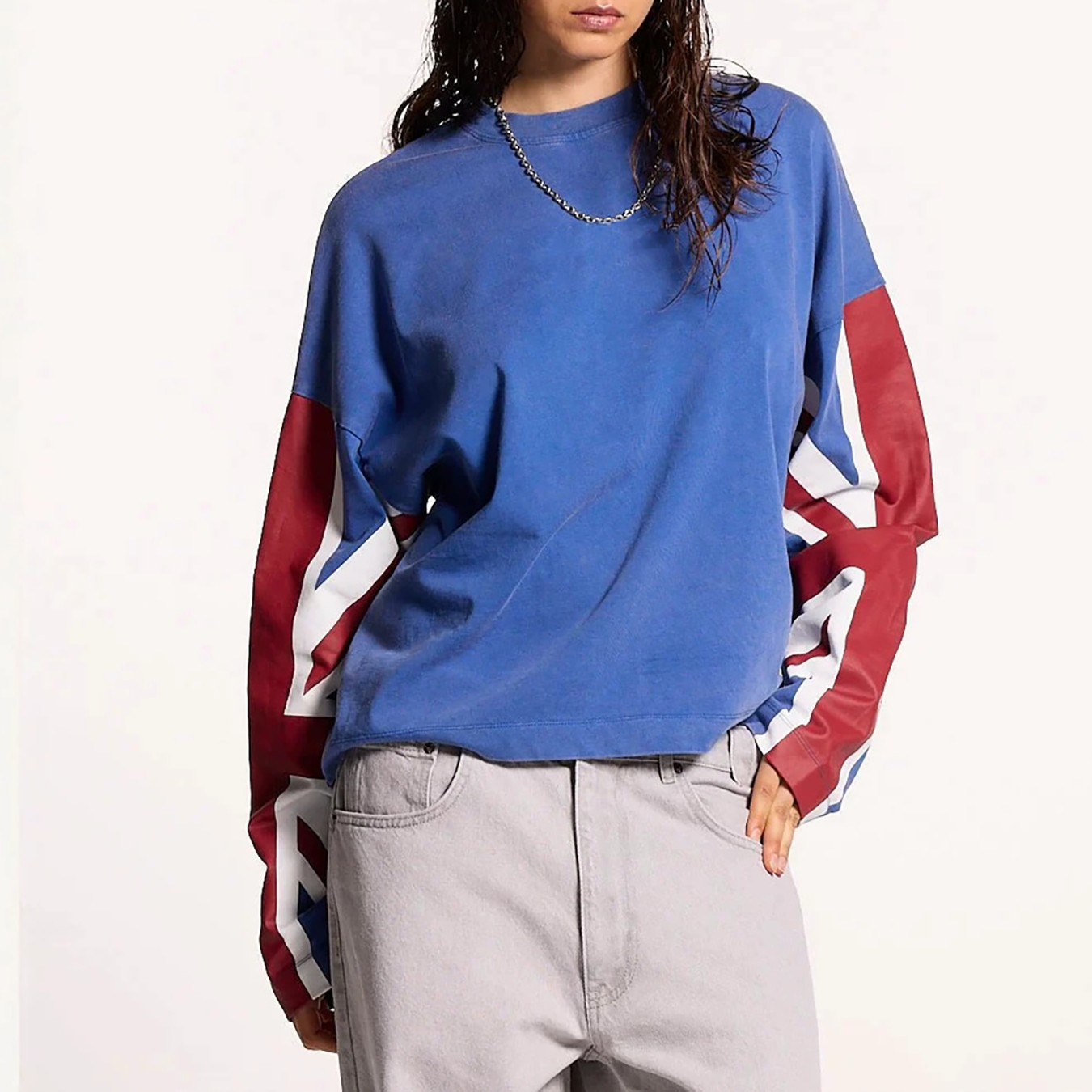 Mens Fashion Trend - Autumn and winter contrasting street long