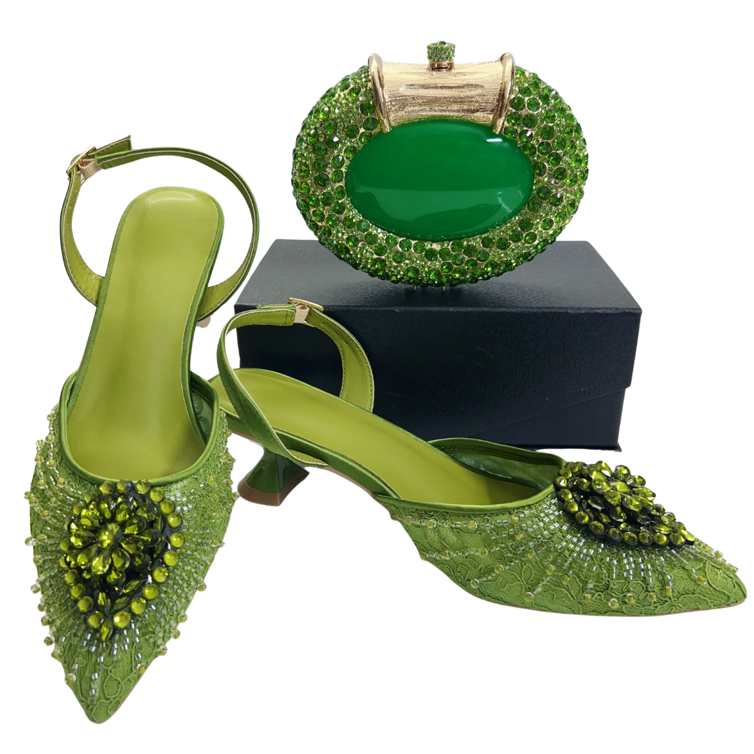 Mens Fashion Sandals - Italian Designer Evening Shoes With Clutch