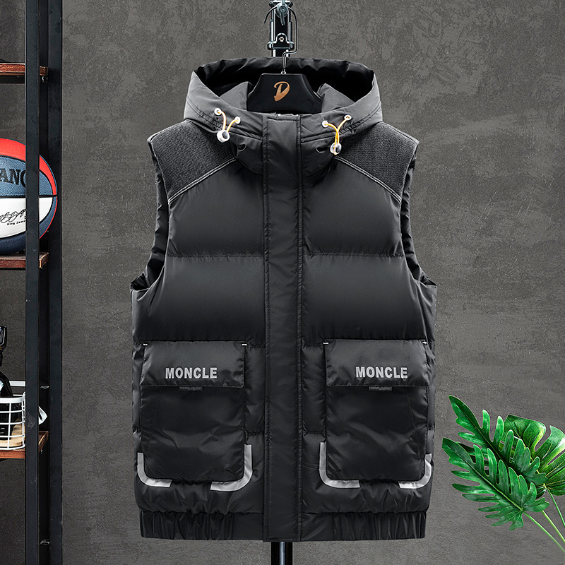Autumn Winter Men Vest Jacket  - Fashion Men Vogue บทวิจารณ์และราคา