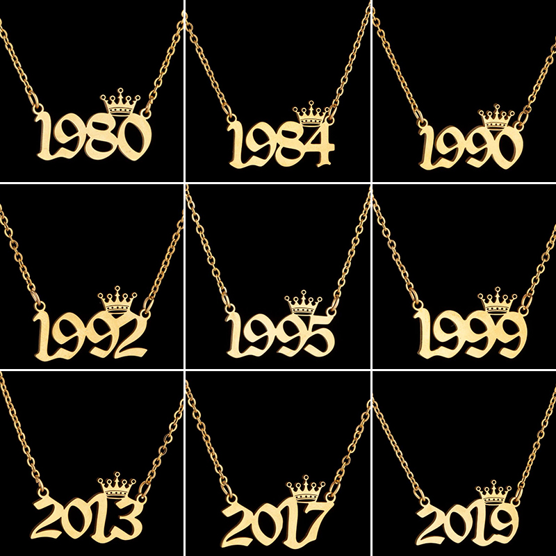 Stainless Steel Crown Year Num - Men'S Fashion Year 2000 บทวิจารณ์และราคา