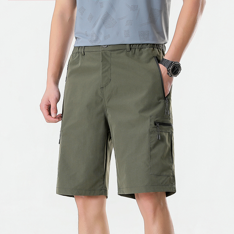 Mens Cargo Shorts Knee Pants Z - Jogger Sweatpants Men บทวิจารณ์และราคา