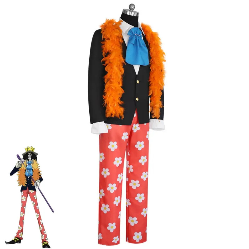 Anime Burukku Brook Cosplay Co - Trench Coat Men บทวิจารณ์และราคา