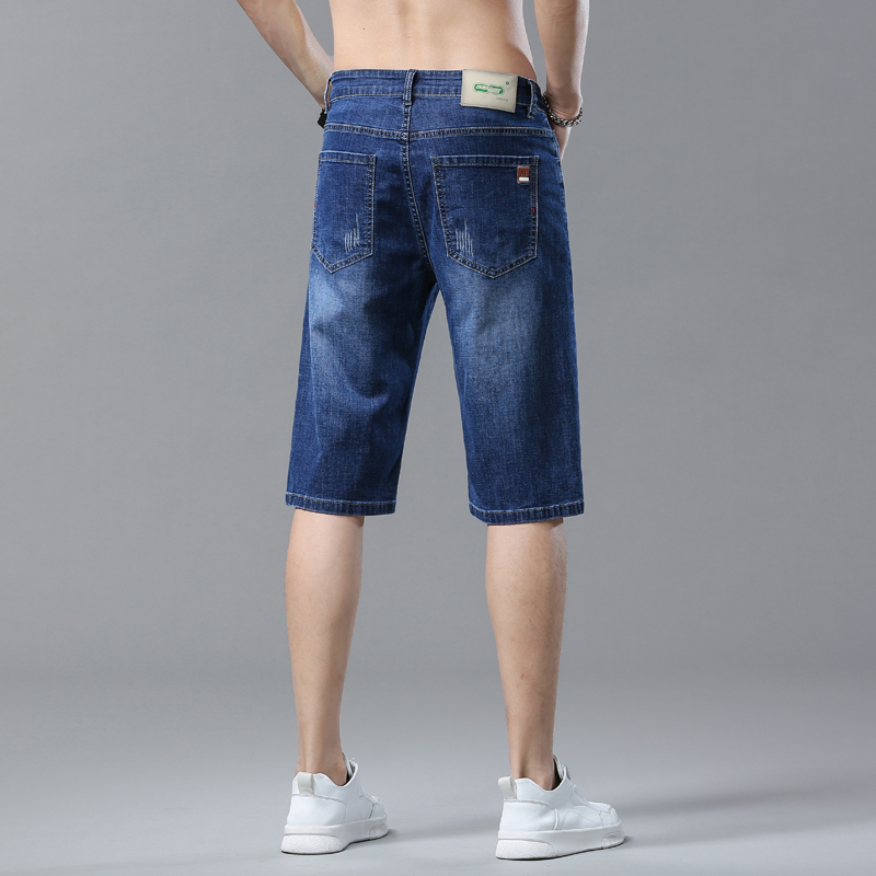 Men's Shorts Summer Straight D - Jeans Pants Fashion Men บทวิจารณ์และราคา
