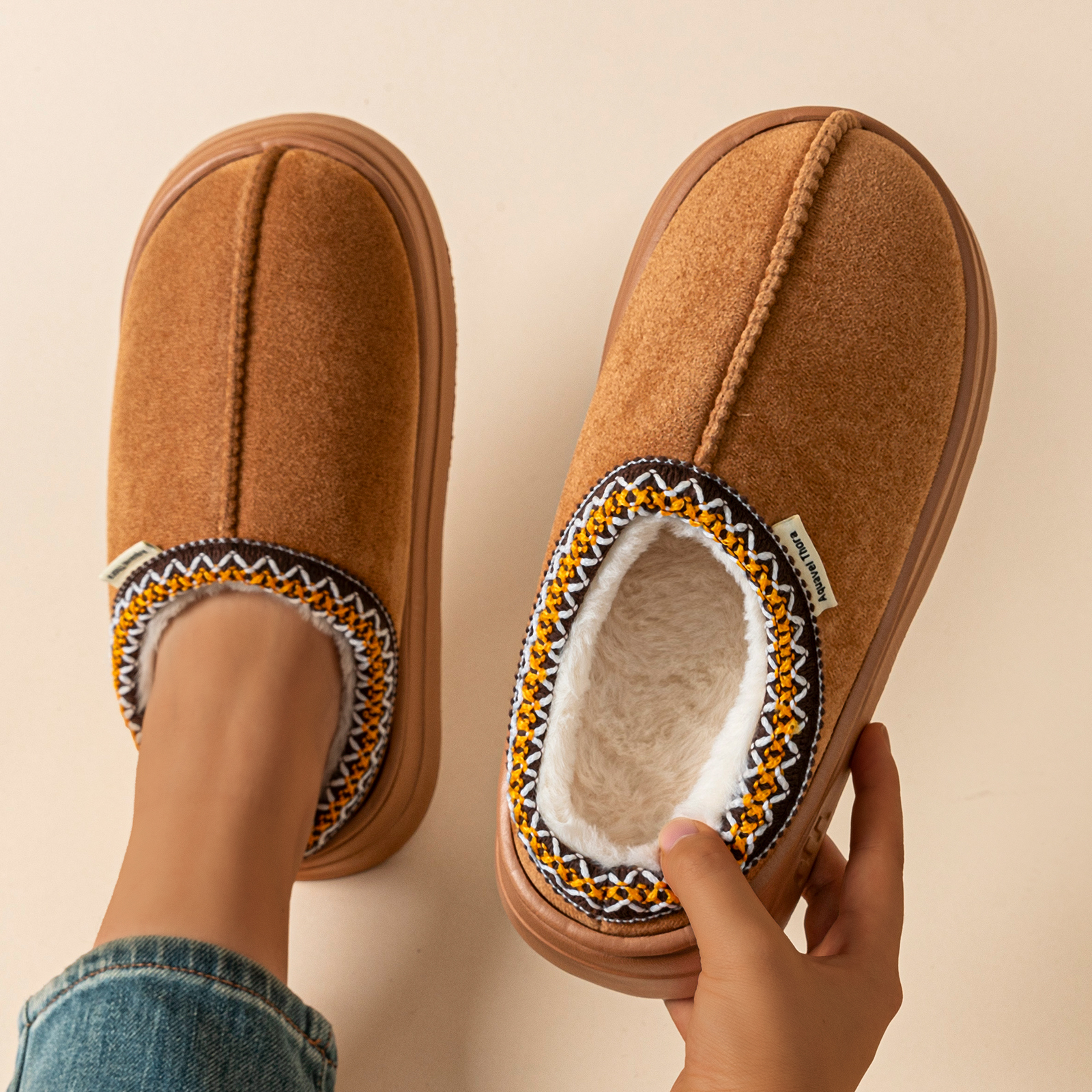 Winter Anti-slip Women's Soft  - Mens Fashion Sandals บทวิจารณ์และราคา