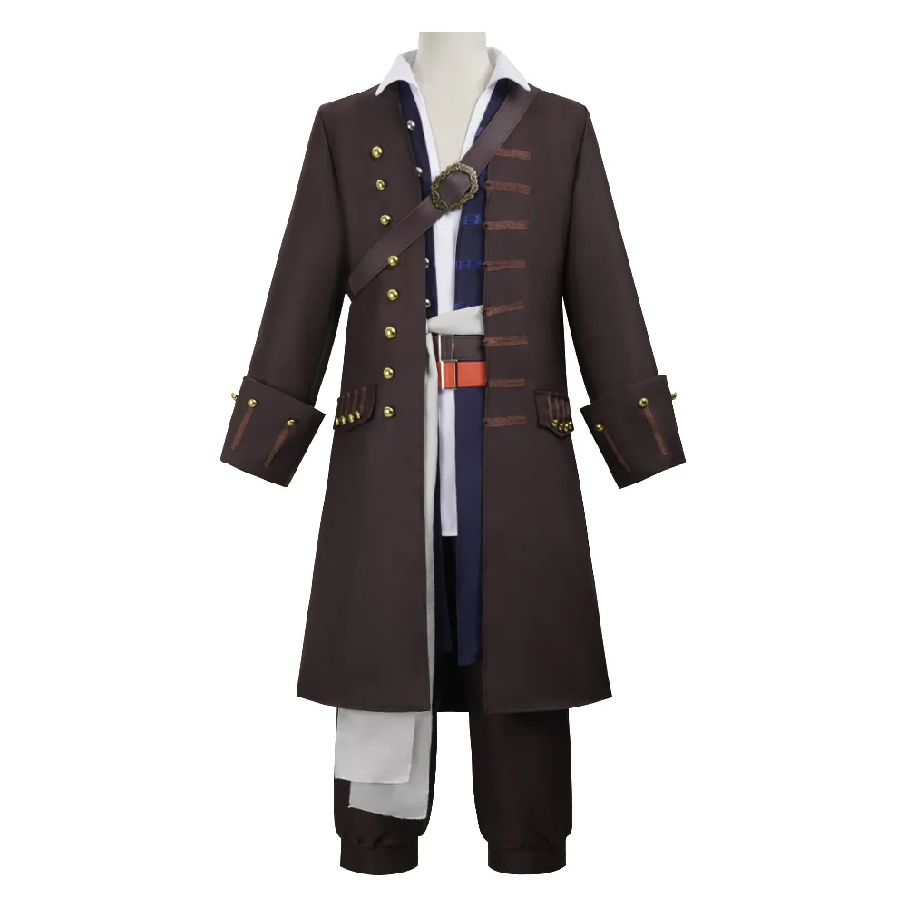 Captain Jack Sparrow Cosplay C - Trench Coat Men บทวิจารณ์และราคา