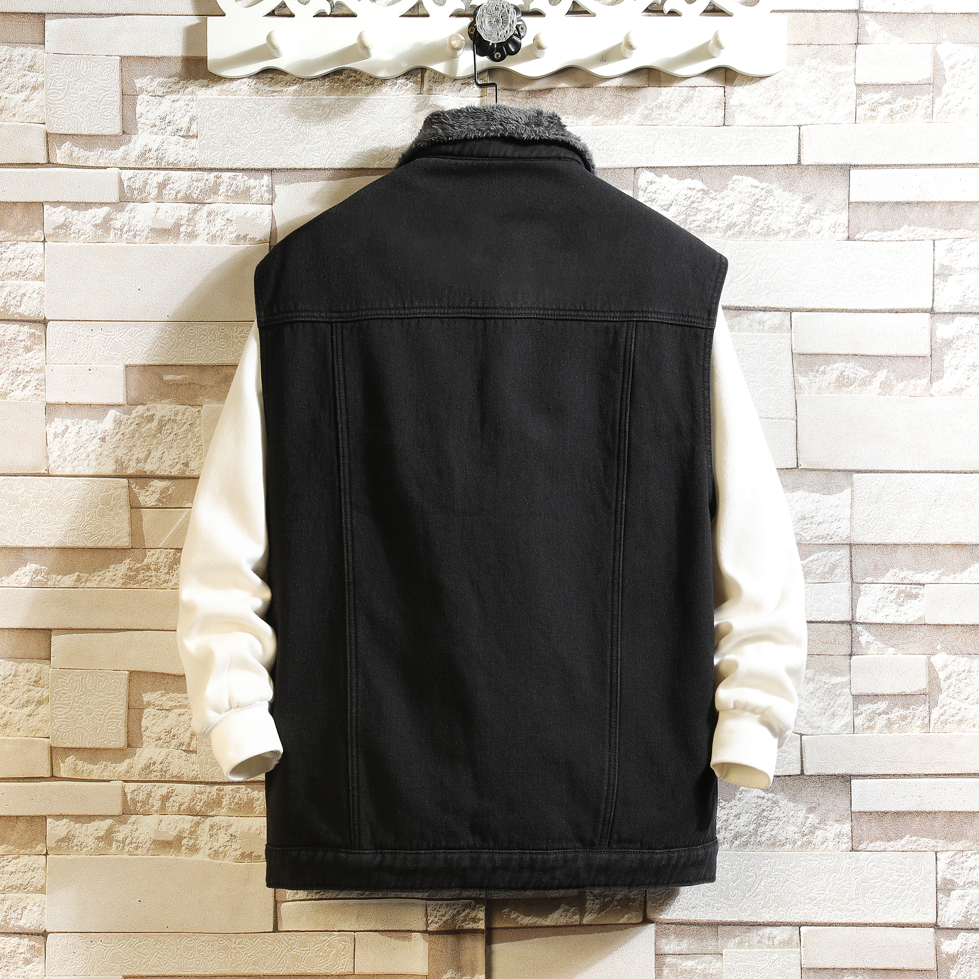 Winter Cargo Denim Vests Men W - Men'S Fashion Vest With Jeans บทวิจารณ์และราคา
