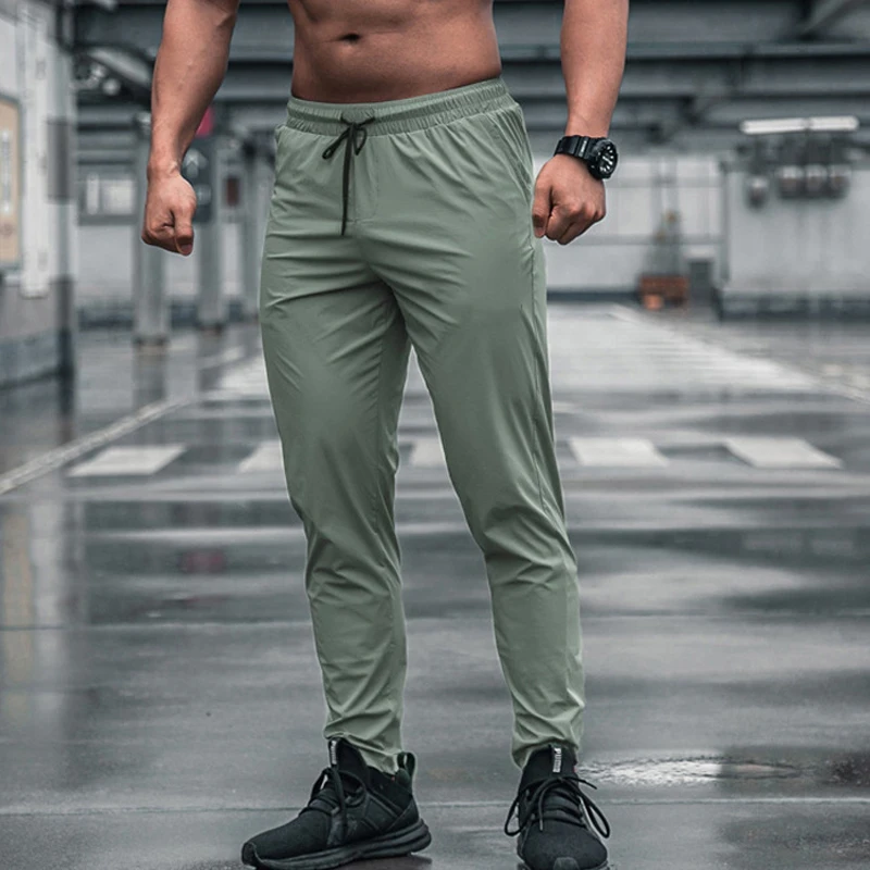 Men Sport Trousers with Pocket - Jogger Sweatpants Men บทวิจารณ์และราคา