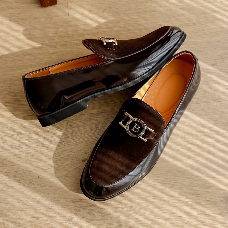 2026 Summer Brown Designer Loa - Suede Loafers Men บทวิจารณ์และราคา