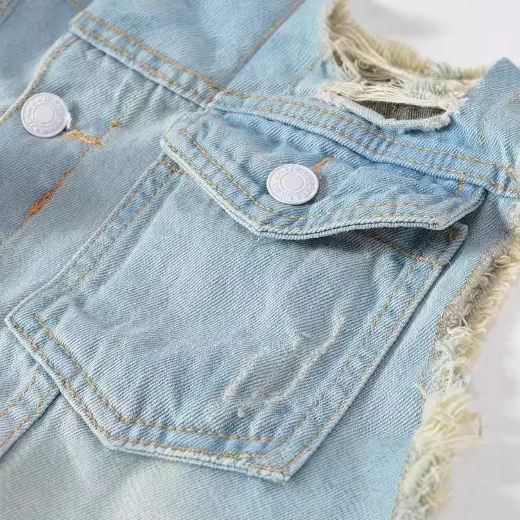 LIBIELIY Spring Autumn New Fas - Men'S Fashion Vest With Jeans บทวิจารณ์และราคา