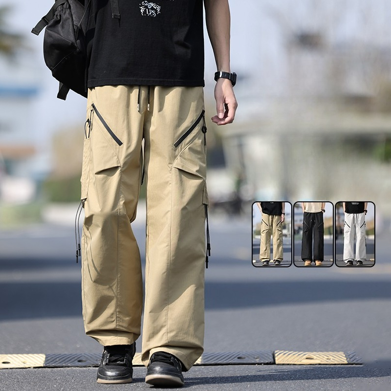 American Hip Hop Joggers Cargo - Jogger Sweatpants Men บทวิจารณ์และราคา