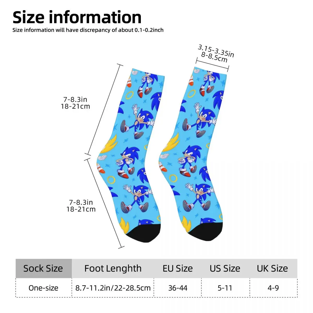 All Seasons S O N I C Socks Ha - Men'S Fashion Youtube บทวิจารณ์และราคา