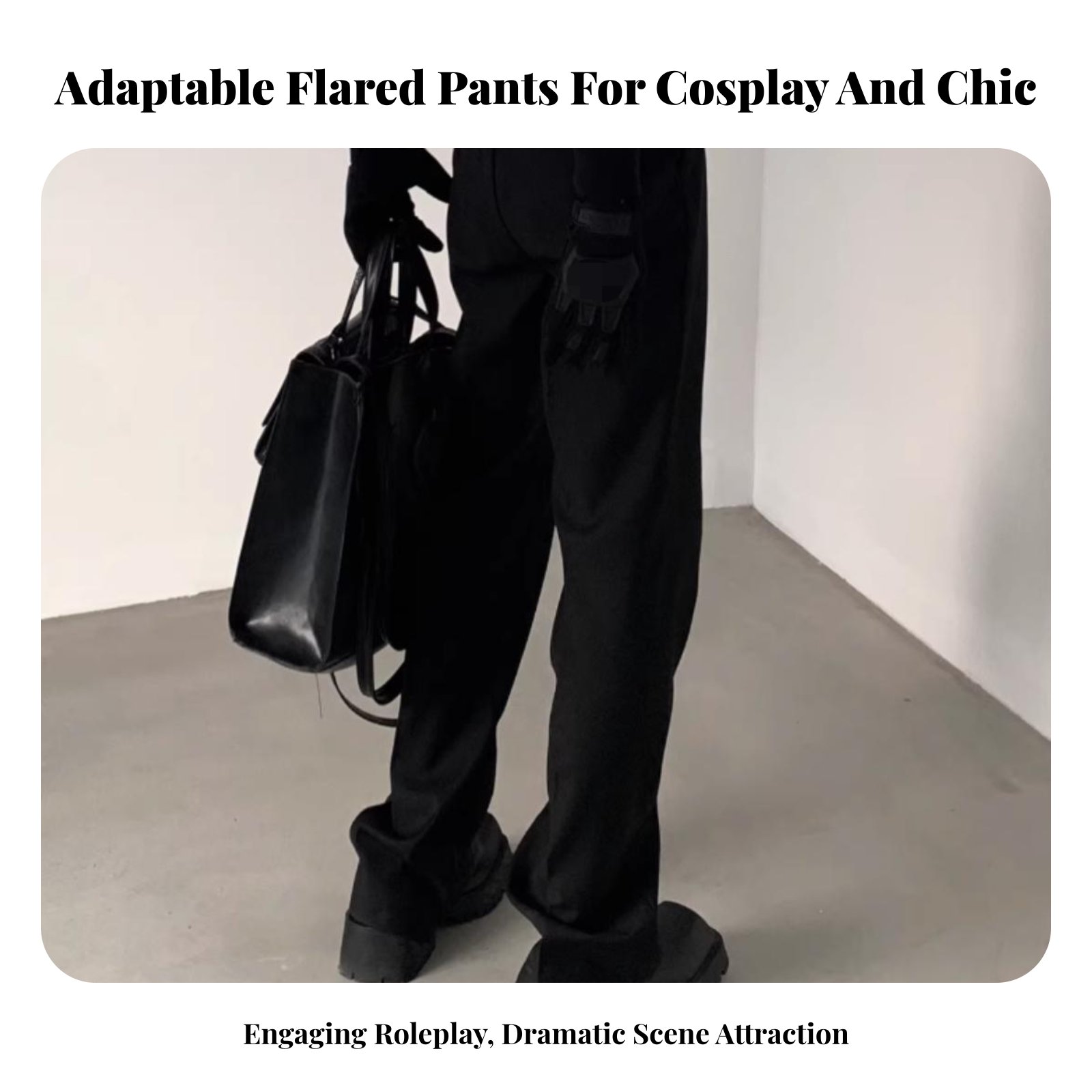 Split-Split-Leg Flaredd Trouse - Fashion Men Vogue บทวิจารณ์และราคา