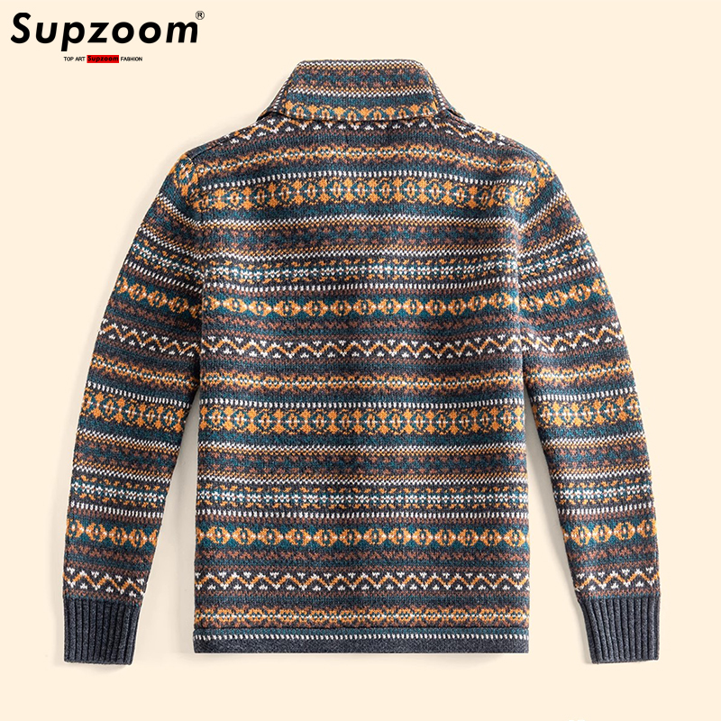 Supzoom 2023 New Arrival Top F - Men'S Fashion V Neck Sweater บทวิจารณ์และราคา