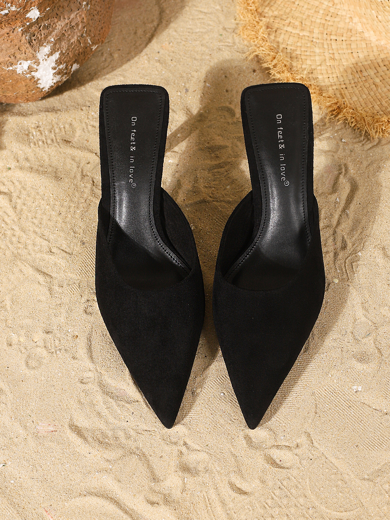 Women's Fashionable Suede Slip - Men Fashion Elegant บทวิจารณ์และราคา