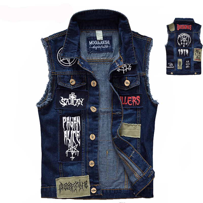 Classic Vintage Men's Jeans Ve - Men'S Fashion Vest With Jeans บทวิจารณ์และราคา