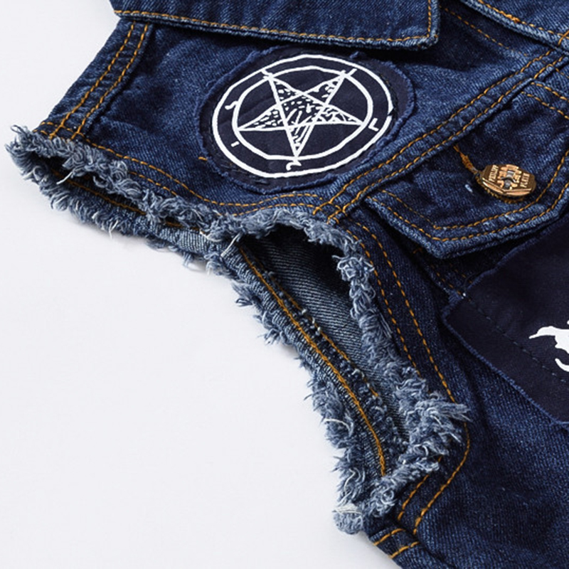 Classic Vintage Men's Jeans Ve - Men'S Fashion Vest With Jeans บทวิจารณ์และราคา