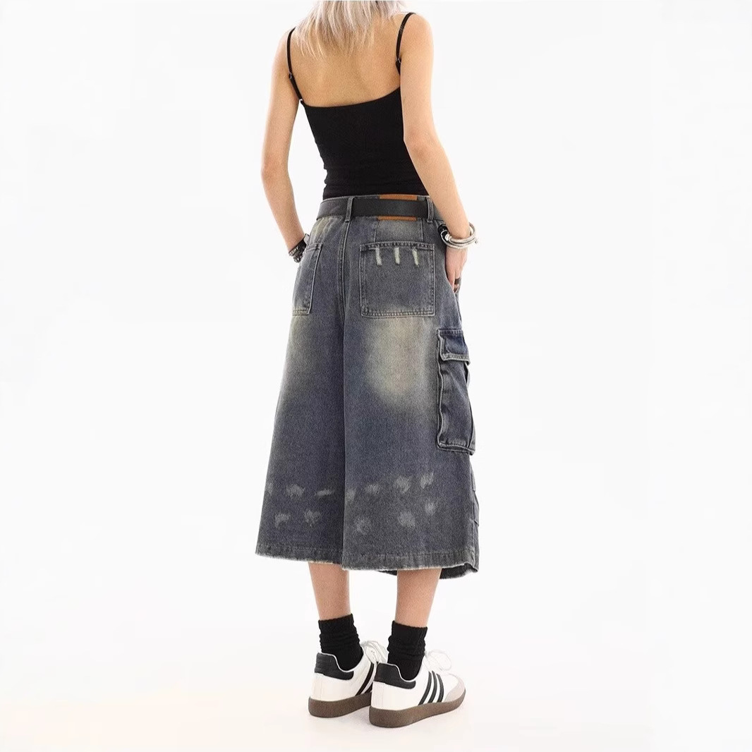 2026 New Plus Size Washed Spla - Jeans Pants Fashion Men บทวิจารณ์และราคา