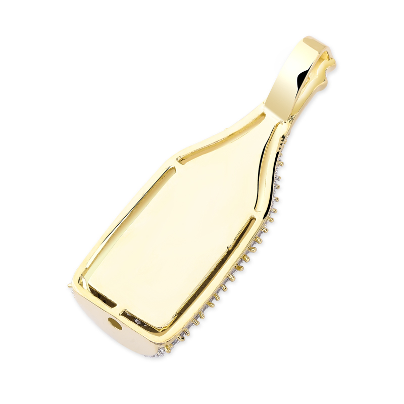 TOPGRILLZ Big Wine Bottle Neck - Fashion Men Vogue บทวิจารณ์และราคา