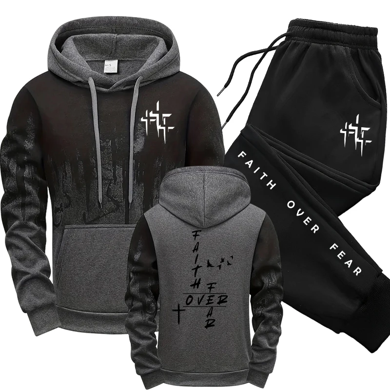 Fall Winter Daily Casual Fashi - Jogger Sweatpants Men บทวิจารณ์และราคา