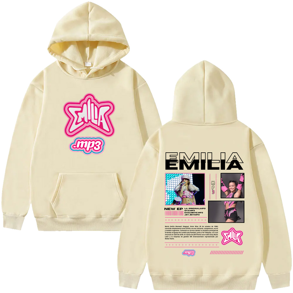 Emilia Mernes MP3 Hoodies Fash - Fashion Men Vogue บทวิจารณ์และราคา