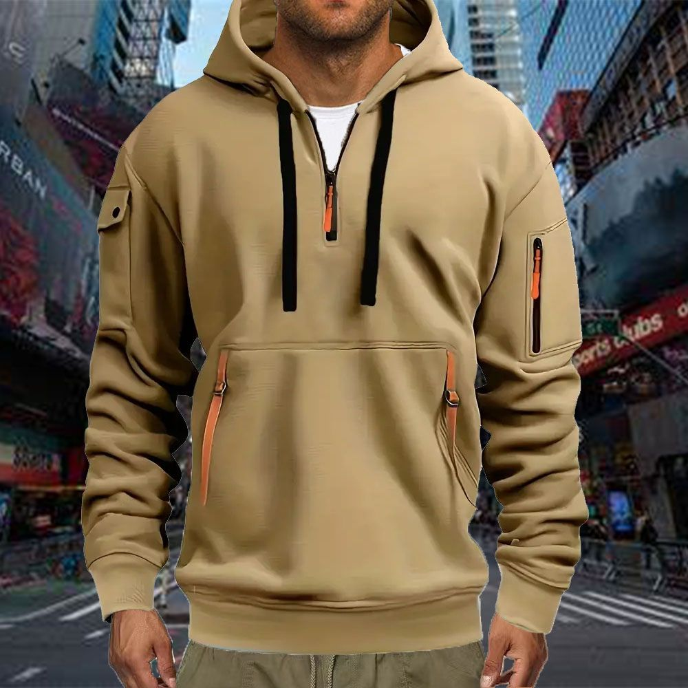 Men's Casual Sports Hoodie Spr - Men'S Fashion Color บทวิจารณ์และราคา