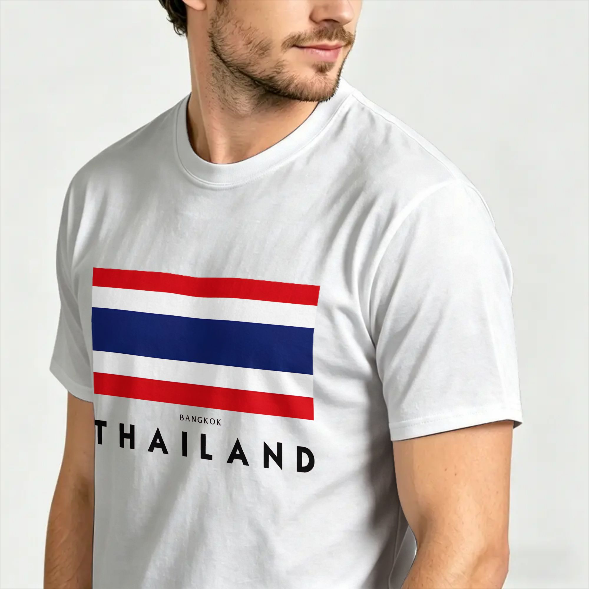 Streetwear T-Shirt Summer Bang - Mens Fashion Bangkok บทวิจารณ์และราคา