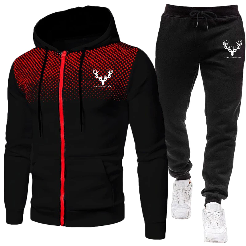 2026 New Arrival Men's Set Zip - Jogger Sweatpants Men บทวิจารณ์และราคา