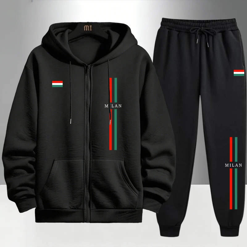 2026 Italy Printed Men's Set Z - Jogger Sweatpants Men บทวิจารณ์และราคา