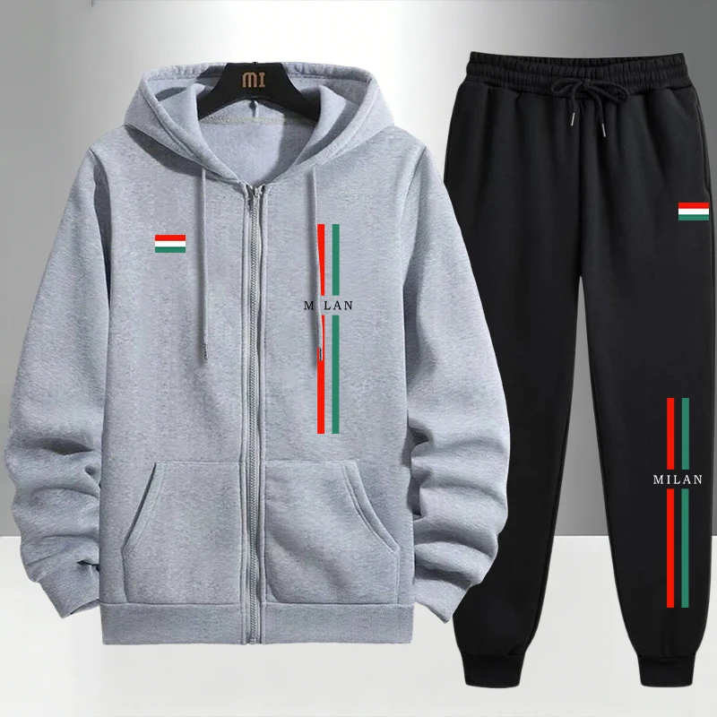 2026 Italy Printed Men's Set Z - Jogger Sweatpants Men บทวิจารณ์และราคา