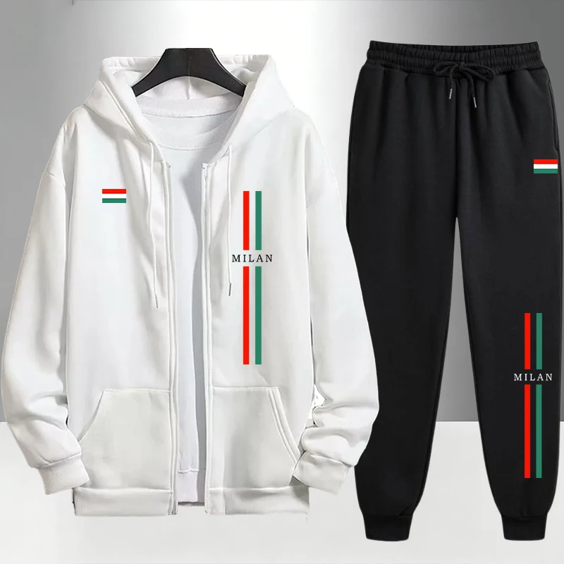 2026 Italy Printed Men's Set Z - Jogger Sweatpants Men บทวิจารณ์และราคา