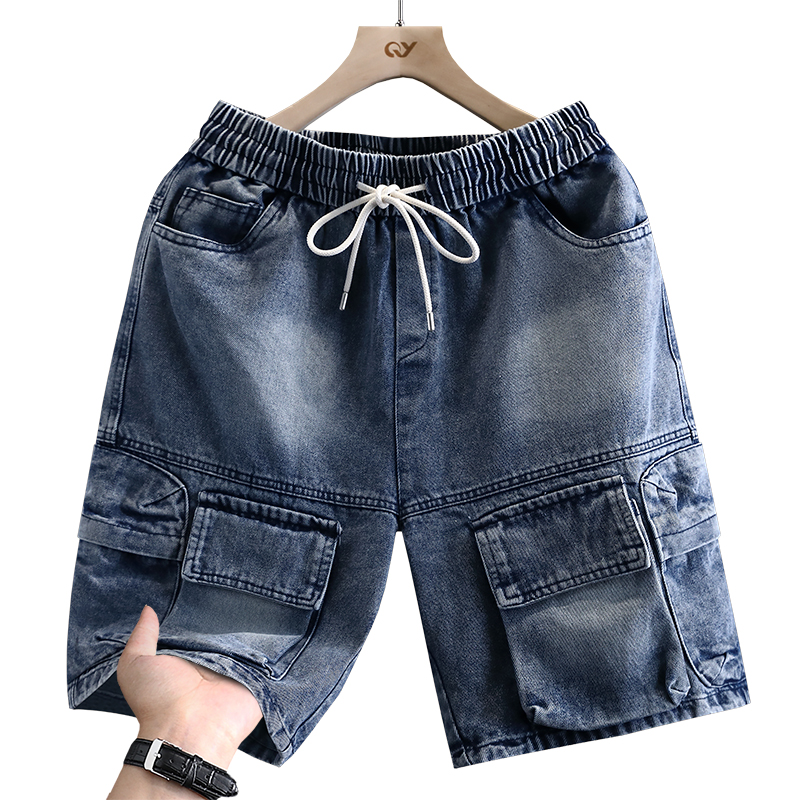Men's Cargo Shorts New Summer  - Jeans Pants Fashion Men บทวิจารณ์และราคา