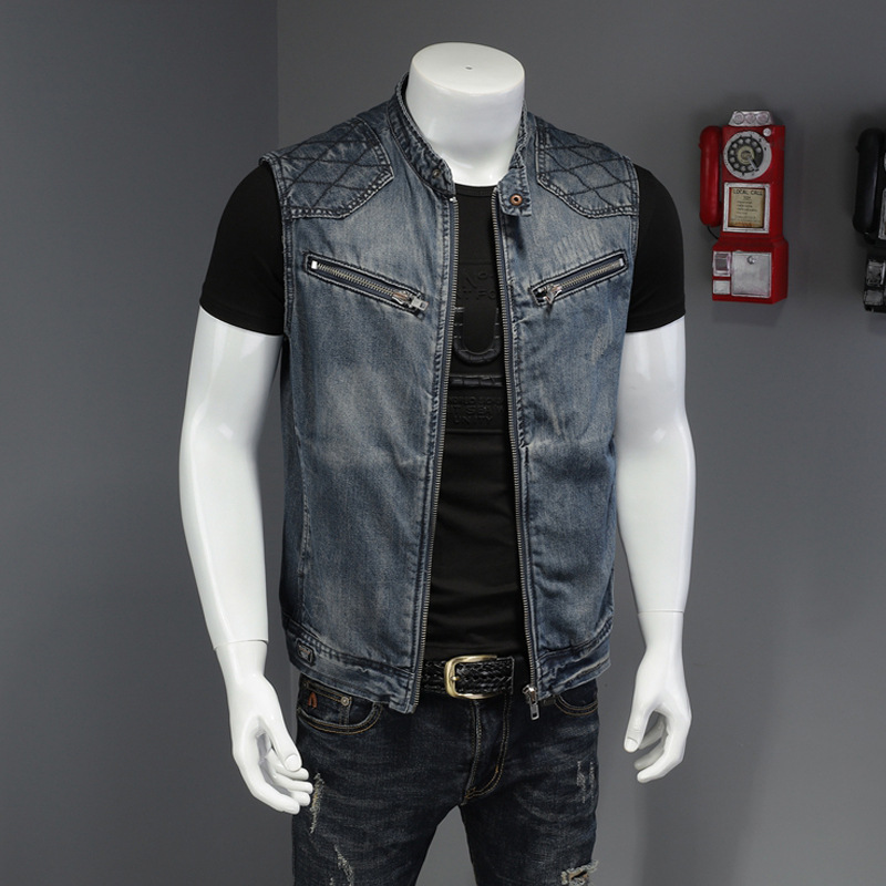 2026 Mens Denim Vests Vintage  - Men'S Fashion Vest With Jeans บทวิจารณ์และราคา