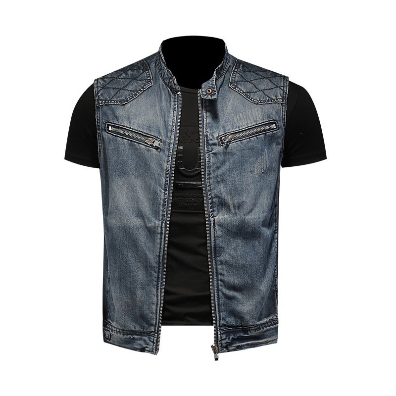 2026 Mens Denim Vests Vintage  - Men'S Fashion Vest With Jeans บทวิจารณ์และราคา