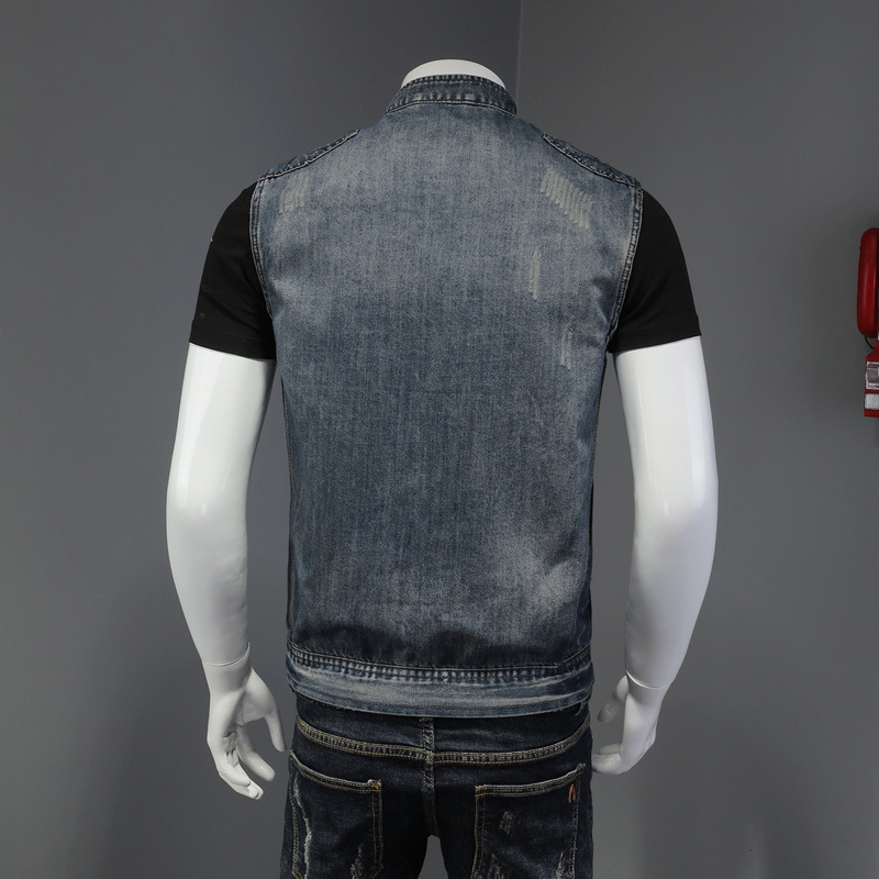 2026 Mens Denim Vests Vintage  - Men'S Fashion Vest With Jeans บทวิจารณ์และราคา