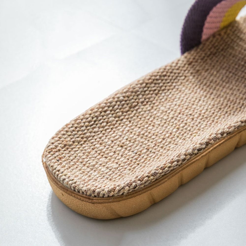 Fashion Ethnic Style Linen Cro - Mens Fashion Sandals บทวิจารณ์และราคา